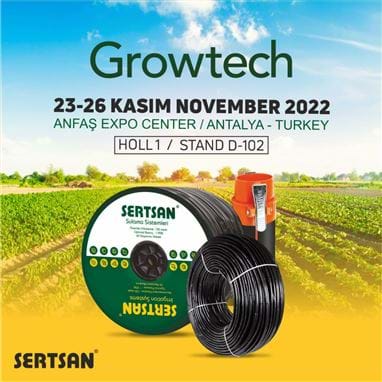 Growtech Antalya tarım fuarı 2022