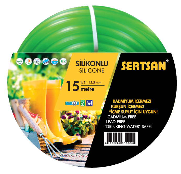 Market Tipi Ekolüks Silikonlu Hortumlar